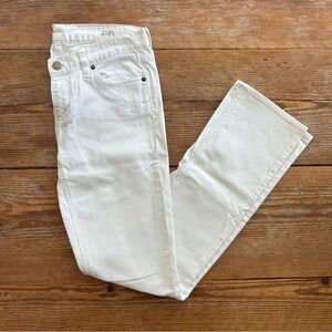 JCrew Matchstick Jeans in white, sz 29R